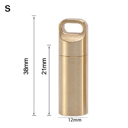 Vandtæt flaskeforseglingsflaske af messing S