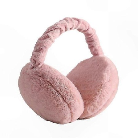 Bløde imiteret pels ørevarmere med justerbar pasform til vintervarme og komfort
