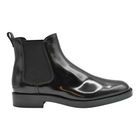 Tod's, Ankle Boots Zwart, Dames, Maat:36 EU
