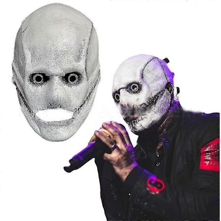 Slipknot Corey Taylor Maske Dj Cosplay Lang/kort Latex Maske Halloween Karneval Maskerade Horror Festrekvisitter Gaver