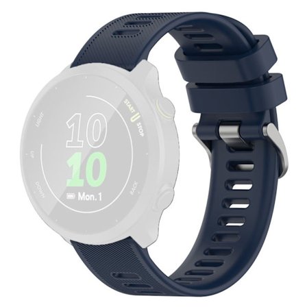 Samsung Galaxy Watch 5 / 5 Pro / Watch 4 klockarmband i silikon med twillstruktur - Marinblå