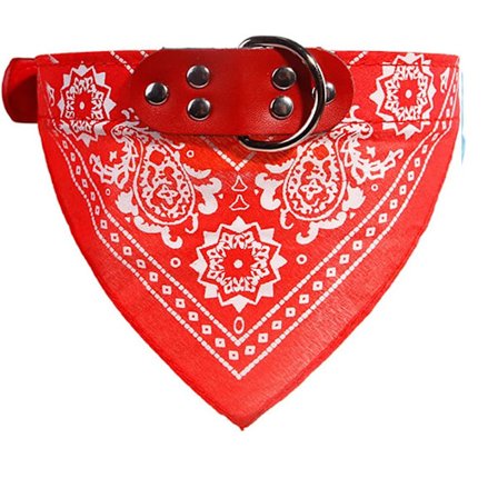 Bandana hundeskjerf trekantskjerf justerbar krage paisleymønster