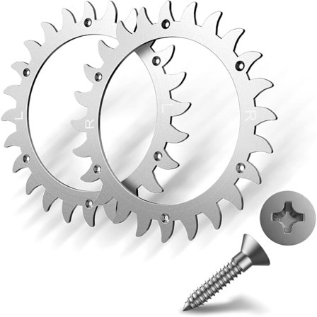 (Særlig kampagne) Pigge i rustfrit stål til Worx Landroid S og M robotplæneklippere -