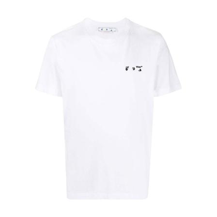 Off White T-Shirts , Wit , Heren , Maat: XS