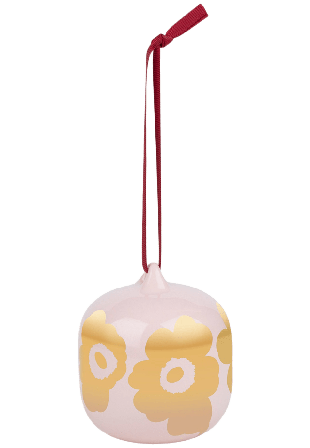 Marimekko Unikko Ornament Dekoration Rosa ONESIZE