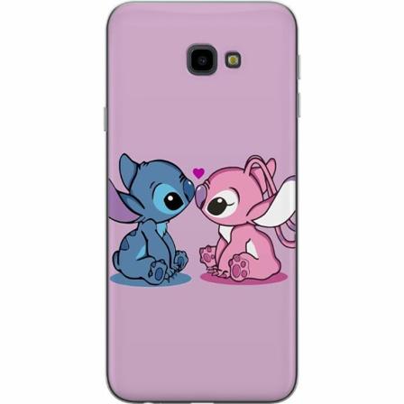 Samsung Galaxy J4+ Genomskinligt Skal Lilo And Stitch
