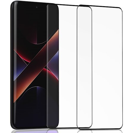 2-Pack Xiaomi Poco X7 Näytönsuoja - Karkaistu Lasi 9H - Super laatu 3D