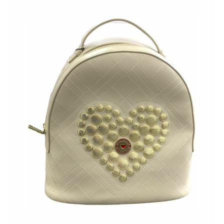Love Moschino, Backpacks Beige, Dames, Maat:ONE Size