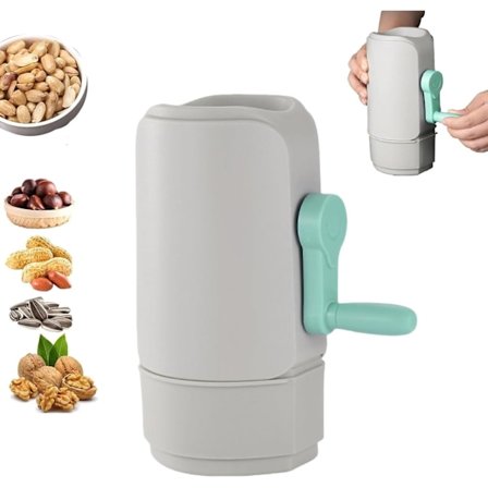 Pistacie skræller, jordnøddeskræller, sjov familieaktivitet, automatisk nøddeskræller til børn og voksne, sikker og holdbar, dobbelt filtreringssystem