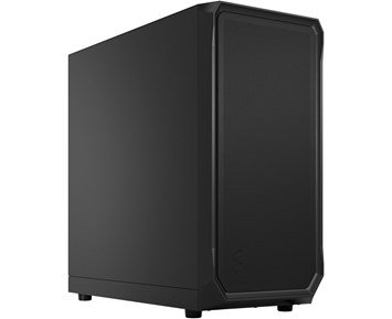 Fractal Design-Focus 2 Black Solid-Romslig kabinett med plass til 8 vifter-Computer components-Ukategoriserte produkter