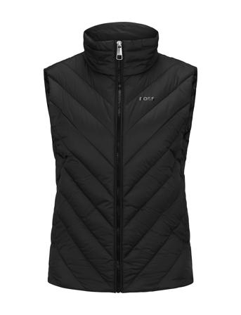 C_Palassy Vests Padded Vests Svart BOSS*Betinget Tilbud
