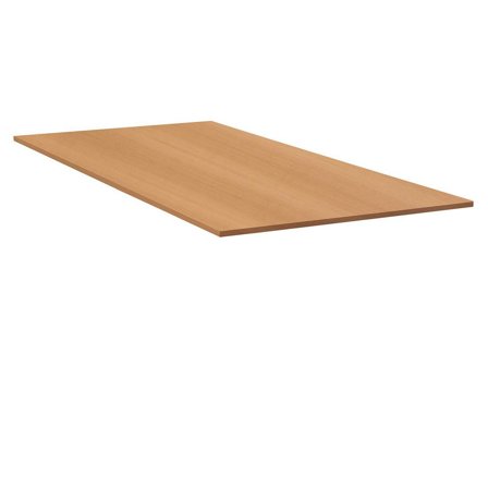 LANAB DESIGN Bordsskiva rak 120x80 bok - Lyreco - Kontorsmöbler och inredning - Bord och hurtsar - Bordsskiva