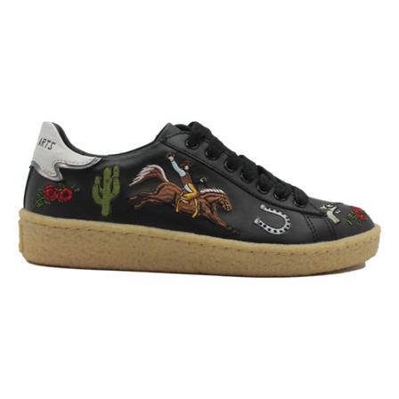 MOA - Master OF Arts Sneakers , Zwart , Dames , Maat: 37 EU
