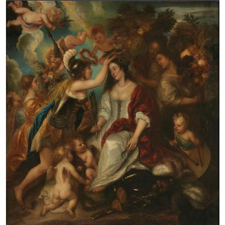 Allegory Of Peace, Jan Lievens Brun