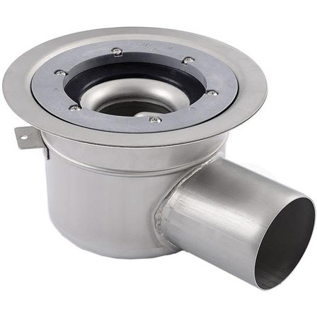 Jafo RS 15 Flex Golvbrunn sidoutlopp, rostfri, Inomhusavlopp