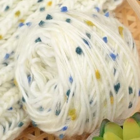 Värikäs Mohair-lanka Villa-puuvillalanka 8 8