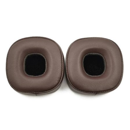 Fårskinn läder öronkuddar Öronkuddar Kudde Headset Reparation för Major Iv 4 3 2