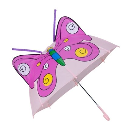 Paraply för barn med 3D-motiv