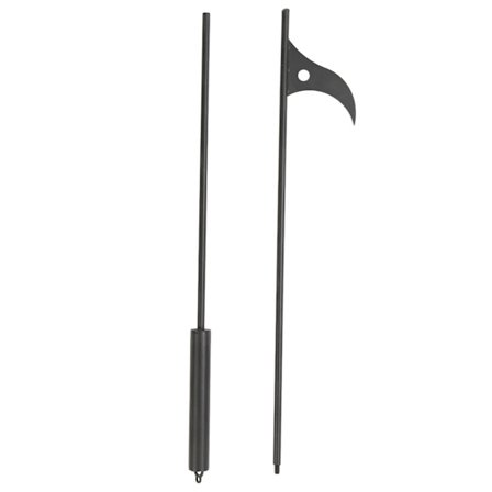 40 tommer ildrager i stål til ildsted - aftagelig udendørs ildrager til pejs, lejrbål, brændeovn og indendørs brug