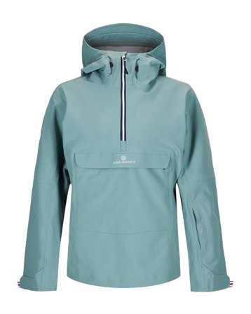 Amundsen Peak Anorak Womens Stormy Blue