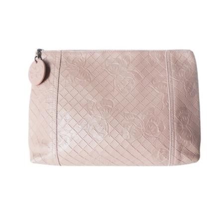Bottega Veneta Vintage, pre-owned bag Roze, Dames, Maat:ONE Size,leer