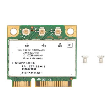 Trådløst nettverkskort 450Mbps Mini PCIE WiFi-kort 2.4G/5G for Lenovo FRU: 60Y3232 6300AGN
