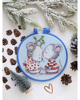 Broderipakke Bilde Kjære Mus - Abris Art