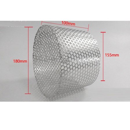 Interpolert filterskjerm mot tilstopping av dreneringsrør