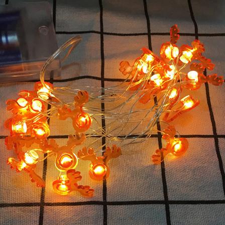 Julgran Led Snowman String Lights Festival Party Dekor
