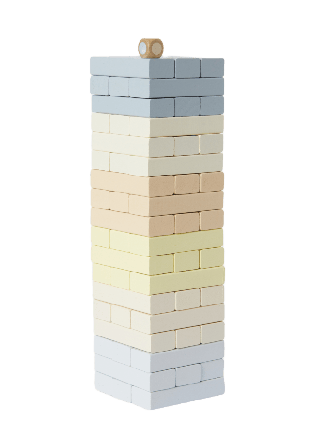 Koja Stapeltorn TOTTO Spel & pussel Flerfärgad ONESIZE