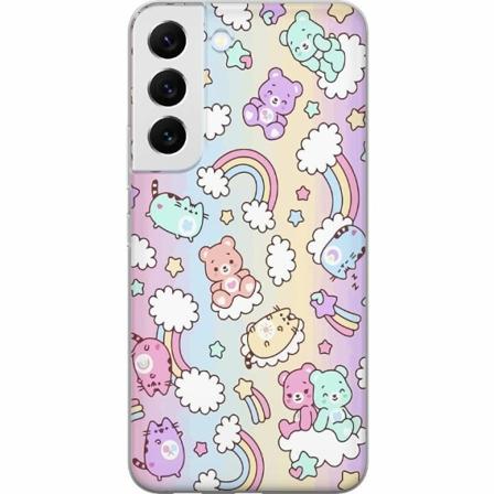 Samsung Galaxy S22 5g Genomskinligt Skal Kawaii