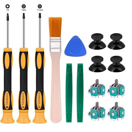 Game Controller Joystick Analog tumpinnar Reparation av skruvmejsel