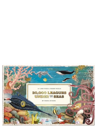 New Mags 20,000 Leagues Under The Sea - 1000 Pcs. Puzzle - Multi/patterned - ONE SIZE