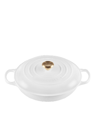 Le Creuset Buffetgryta 30cm 3,5L Grytor Vit 30 CM