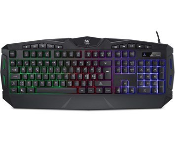 Mission SG GGK 1.7 - Gaming Membrane Keyboard - Fyndvara - Gamingtangentbord med RGB-ljus och 10 st snabbknappar