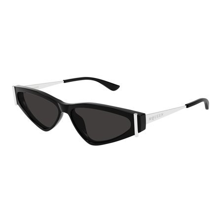 Alexander McQueen - Solglasögon - Svarta - AM0493S 001 5713