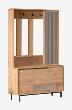 Homitis - Hall Stand-Denise - Ruskea - Eteiskalusteet - - Homeroom