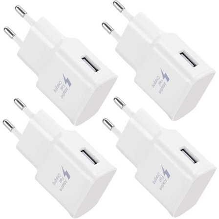 4-pakkaus 5V-2A USB-virtalähde Universaali pikalataus_tfrf