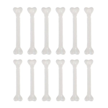 12 st Fake Mänskliga Ben Fake Kroppsdelar Halloween Skräckrekvisita Plastben-lingling}