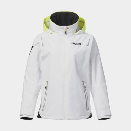 Sailing Jacket Musto BR1 Solent, White, women's, Large (UK 14)