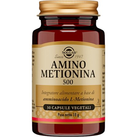 Solgar Amino Metionina 500 30 Capsule Vegetali