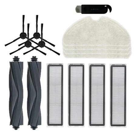 Dreame D10s & D10s Pro Robotstøvsuger Sidebørste & HEPA Filtersett [JUN]