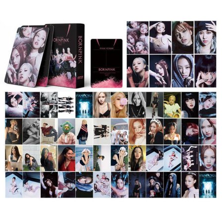 55 kpl Kpop Blackpink Lomo-kortteja