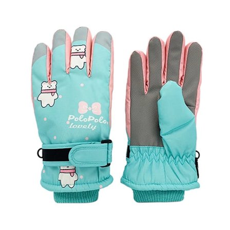 Barn Ski Hansker Barn Sykkelhansker BLÅ