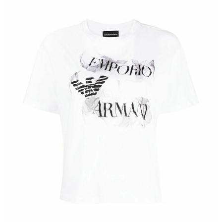 Emporio Armani T-Shirts Hvid, Dame