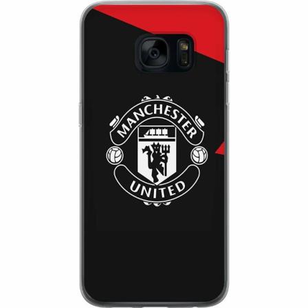 Samsung Galaxy S7 Genomskinligt Skal Manchester United Fc