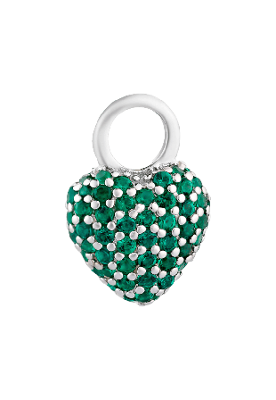 Charlotte Bonde STHLM Signature Eternal Heart Mini Pendant Smycken & klockor Dam Silver ONESIZE