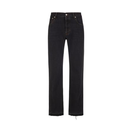Alexander McQueen Bukser Sort, Herre Straight