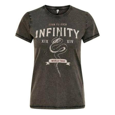 Only T-Shirts Sort, Dame
