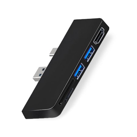 Microsoft Surface Pro 7 -telakointiasemalle USB 3.0 HUB